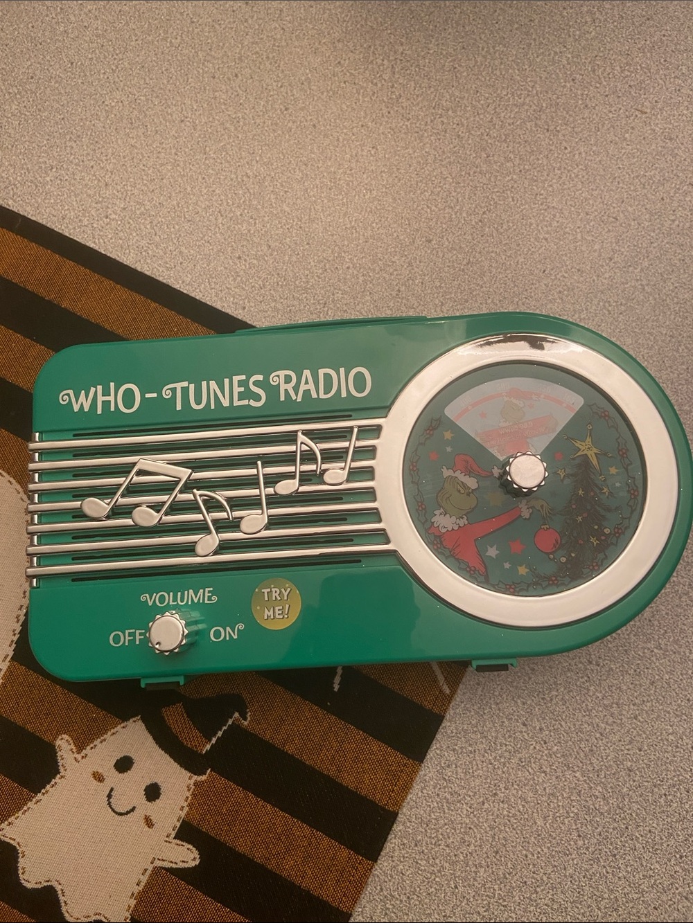 Who-Tunes Radio Portable Kids Audio Player in Teal
